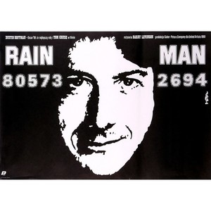 Rain Man, Polish Movie Poster