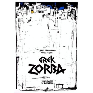 Grek Zorba, polski plakat...