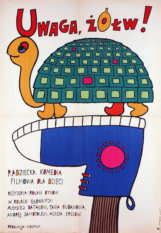 Attention, Turtle!, Polish Movie Poster