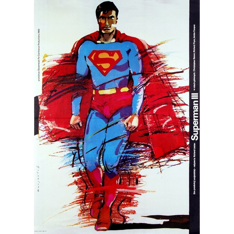 Superman III, Polish Movie Poster