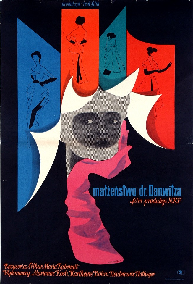 Marriage of Dr. Danwitz, Polish Movie Poster