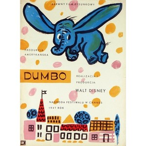 Dumbo, Polish Movie Poster