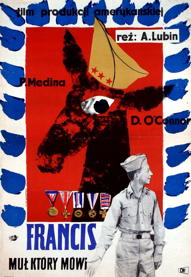 Francis the Talking Mule, Polish Movie Poster