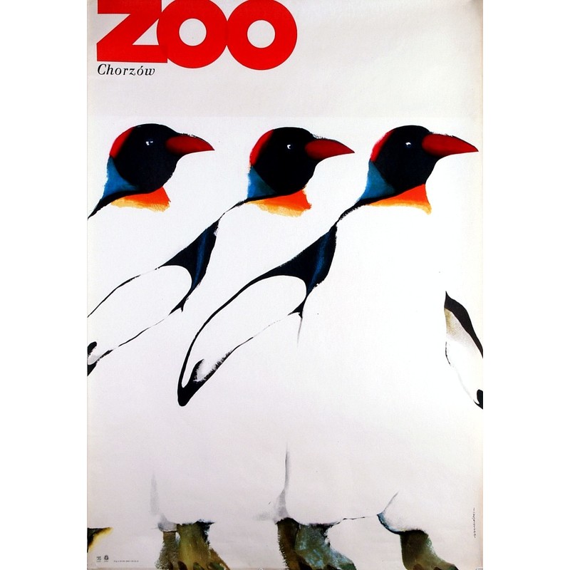 ZOO - Penguins, Polish Poster