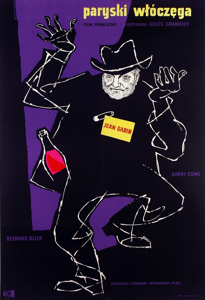 Archimede, le clochard, Polish Movie Poster