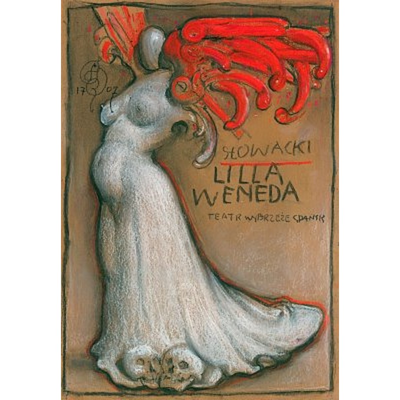 ego titel Ja Lilla Weneda, Polish Theater Poster