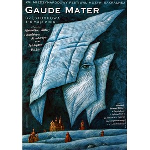 Gaude Mater, Polish Poster