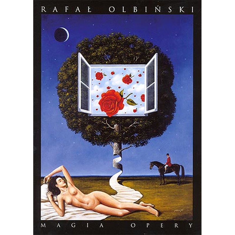 Magic of the Opera, Olbinski, Polish Poster