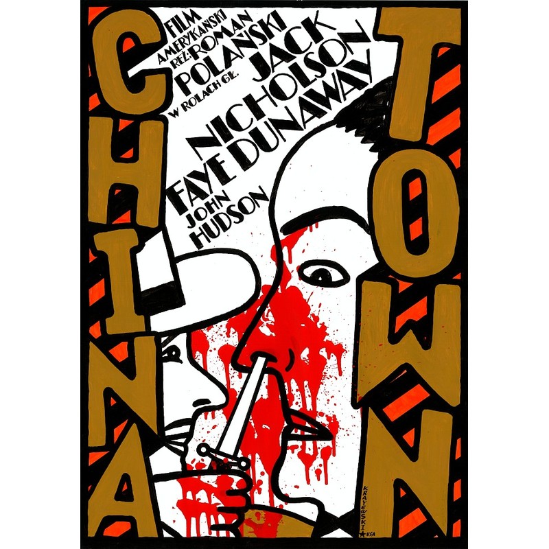 ChinaTown, Polish Poster