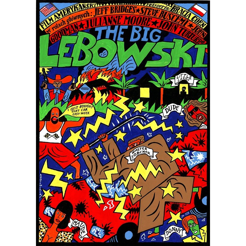 The Big Lebowski, Polish Poster