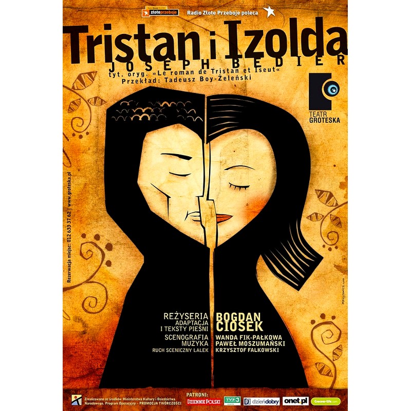 Tristan and Isolde, Polish Theater Poster