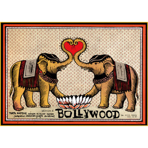 Bollywood,  polski plakat...