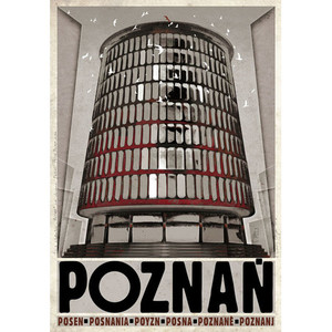 Poznań, polski plakat...