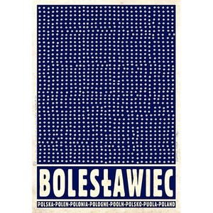 Bolesławiec, polski plakat...