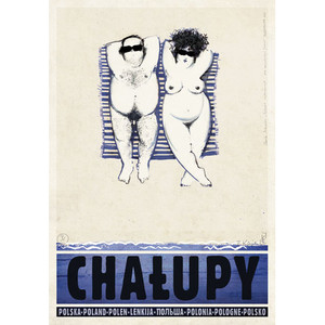 Chalupy, Polish Tourist Poster