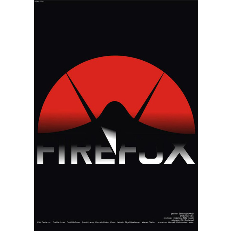 Firefox, Clint Eastwood, Polish Movie Poster