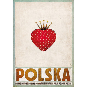 Polska Truskawka, plakat...