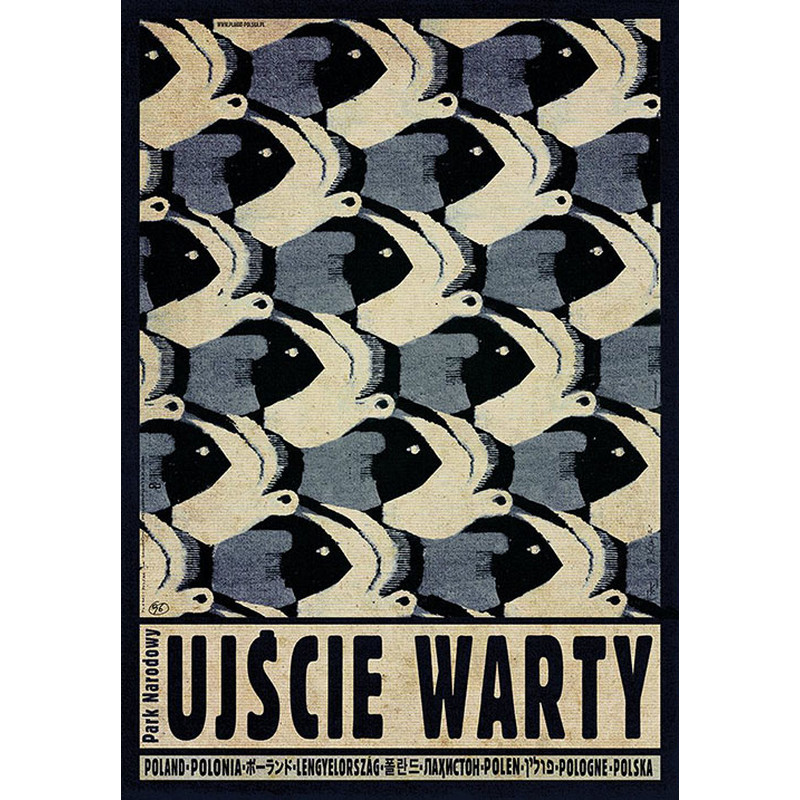 musikkens forskellige Beregning Ujście Warty, plakat promocyjny, Ryszard Kaja