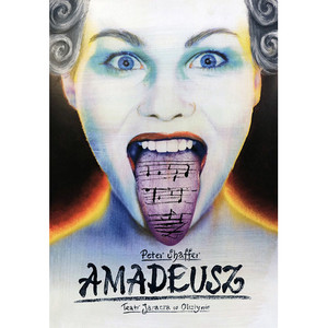 Amadeusz, plakat teatralny,...