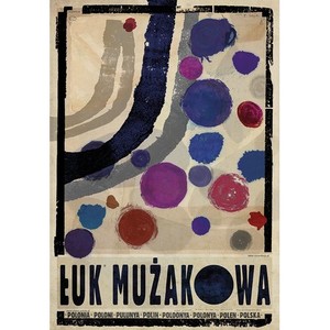 Muskau Bend, Polish Poster...