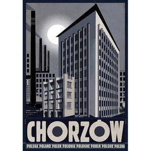 Chorzów, Polish Poster by...
