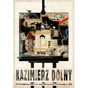 Kazimierz Dolny, plakat z...