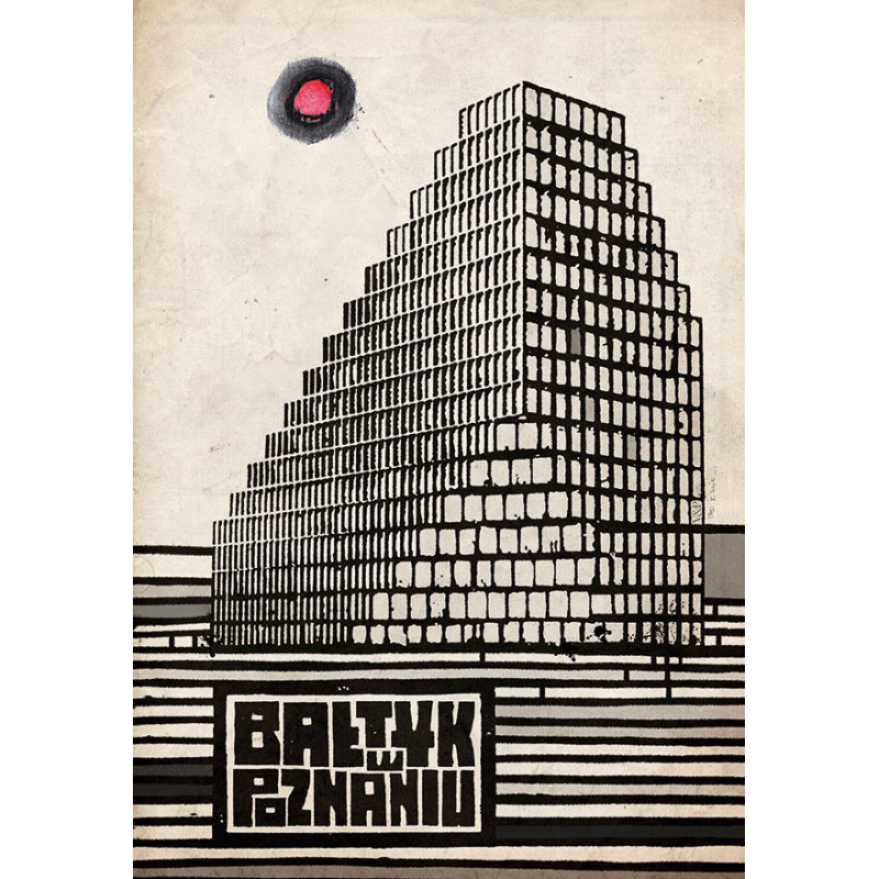 Baltyk in Poznan, Poster by Ryszard Kaja