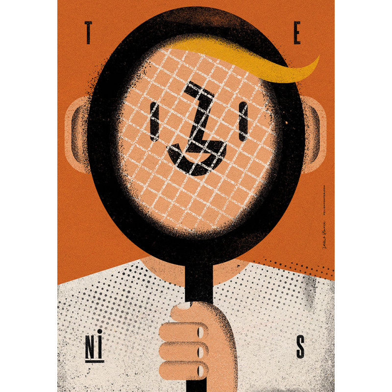 Tennis Sport Poster By Jakub Kaminski