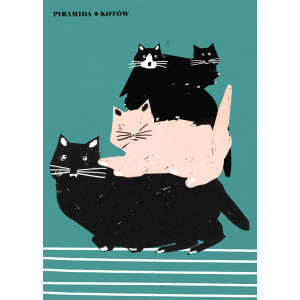 Pyramid of Cats, Poster by...