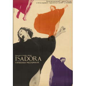 Isadora, Polish Movie Poster