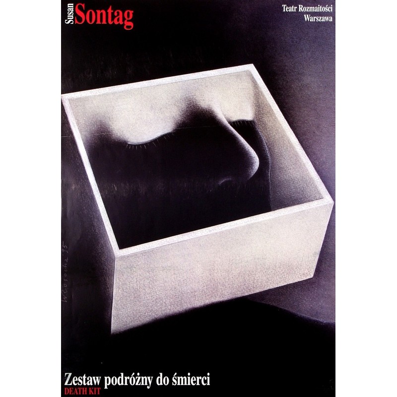 Death Kit, Susan Sontag, Polish Theater Poster