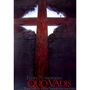 Quo Vadis, Polish Opera Poster