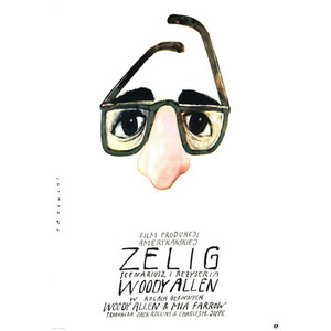 Zelig, polski plakat filmowy