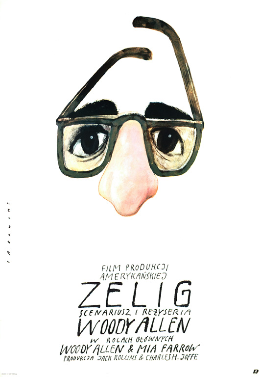 Zelig, Polish Movie Poster