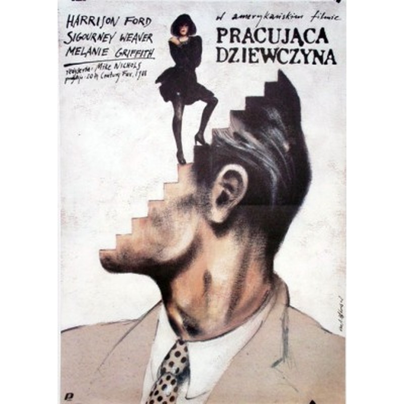 Working Girl, Original Polish Movie Poster, 1988